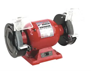 Sealey Bench Grinder 150mm 370W/230V Eye Shields Included 3-Pin Plug BG150XL/96