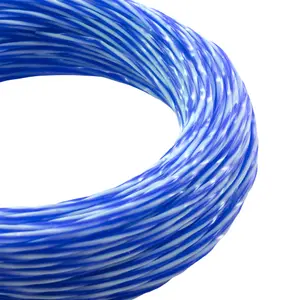 15m x2.00mm of strimmer/trimmer line,blue/white twist line gives you more cutting edge for cleaner and quicker cut