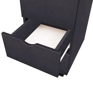 Berkfield Drawer Unit 33x45x60 cm Black