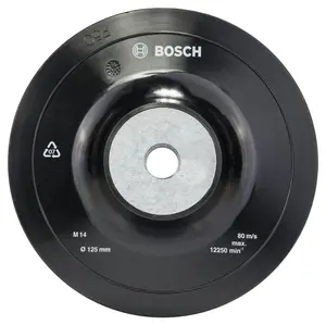 Bosch Professional Backing Pad - Standard M14, 125mm, 12,500 RPM