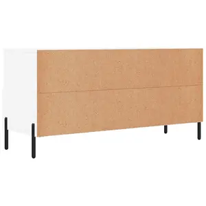 Berkfield TV Cabinet White 102x36x50 cm Engineered Wood