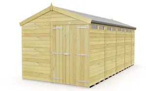 DIY Sheds 8x18 Apex Security Shed - Double Door