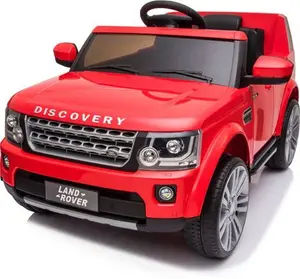 Kids Electric Ride On Land Rover Discovery 12V Single Seat Red