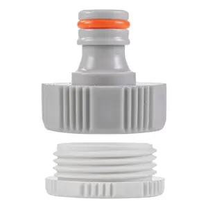 garden watering outdoor tap threaded adaptor to fit 3/4" bsp or 1" bsp tap,universal hose connection