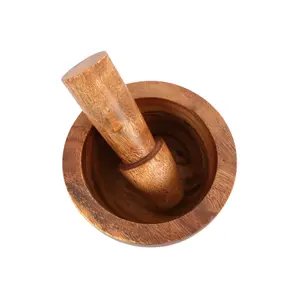 Maison by Premier Kora Acacia Wood Mortar And Pestle