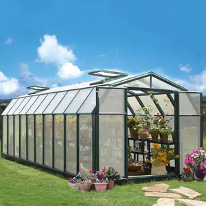 Palram - Canopia Hobby Gardner Green 8x20 Greenhouse