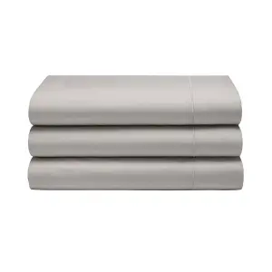 Belledorm 400 Thread Count Egyptian Cotton Flat Sheet Oyster (Kingsize)