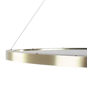 Metal LED Pendant Lamp Gold KRABURI