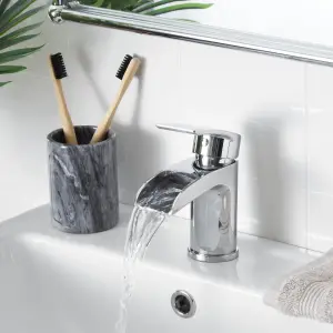 Bristan Invigor Standard Chrome effect Basin Mono mixer Tap