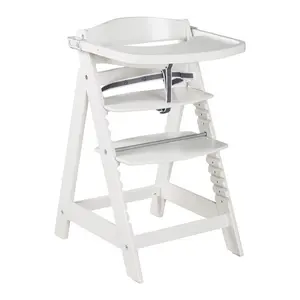 Sit Up High Chair White