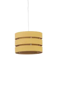 Trio Mustard yellow Pendant Light shade (D)28cm