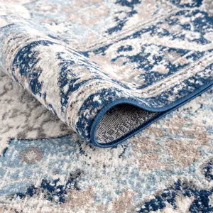 Montana Collection vintage Rugs in Blue  3922N