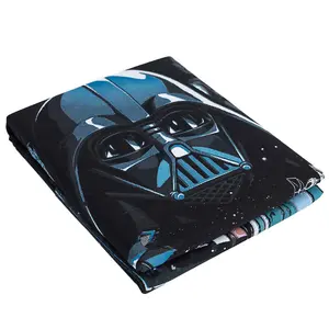 Star Wars Dark Side Duvet Set Black/White/Blue (Single)