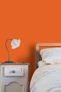 Leyland Trade Vinyl Soft Sheen Walls & Ceilings Emulsion Paint Pure Orange (RAL 2004) - 5L