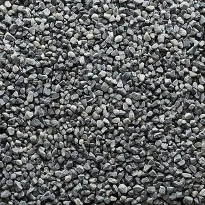 Alpine Black Bulk Bag 850 kg Premium Chippings - 12-25 mm Cool Grey/Icy White and Black Basalt Gravel - L10 x W10 x H8 cm