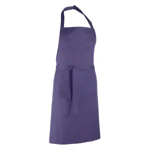 Premier Ladies/Womens Colours Bip Apron With Pocket / Workwear (Pack of 2)