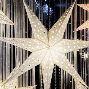 Large White Paper Star Lantern