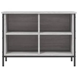 Shoe Cabinet Grey Sonoma 69x35x50 cm Engineered Wood