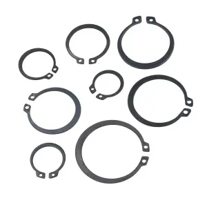 External Circlip / Snap Retaining Ring Assortment Set 250pc 20mm - 45mm AST20