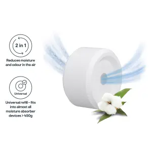 GoodHome Cotton Moisture trap refills, Pack of 2