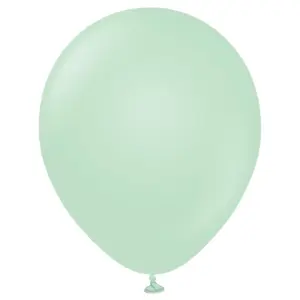 Kalisan Macaron Latex Balloon (Pack of 100) Green (One Size)