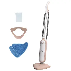 Russell Hobbs RHSM1001BP-G Steam & Clean Steam Mop in Blush Pink