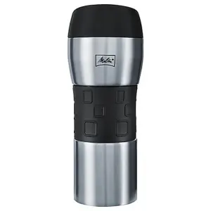 Melitta 350ml Thermal Mug Black/Stainless Steel