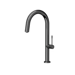 Quadron Haley Graphite stainless steel kitchen tap