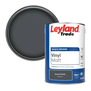 Leyland Trade Vinyl Matt Walls & Ceilings Emulsion Paint Glazed Granite (PPG1011-6) 5L