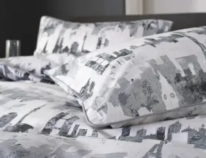 The Lyndon Company - NY/LDN/PAR/MUN Black Duvet Set