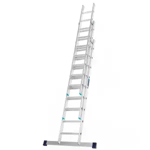 TASKMASTER Aluminium Professional Extension Ladder - 2.5m Triple