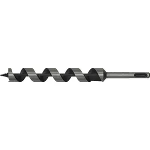 22mm x 235mm SDS Plus Auger Wood Drill Bit for Smooth and Efficient Drilling