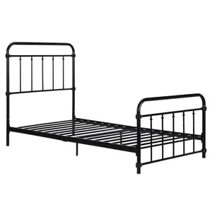 Aanya Bed Frame Matte Black / Single (3')