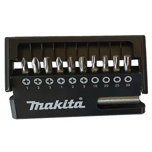 Makita D-30651 10pc Screwdriver Bit Set with Magnetic Holder