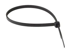 ForgeFix CT36848B Cable Tie Black 4.8 x 368mm (Bag 100) FORCT36848B