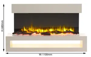 Fenwick Wall Mounted Electric Fire