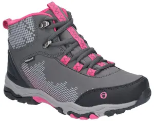 Cotswold Ducklington kid's grey/pink waterproof hiking boot