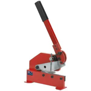 Heavy-Duty Manual Metal Cutting Shears for Bench Mounting - 6mm Sheet and 12mm Bar Capacity