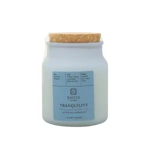 Scented Candle 152g Apothecary Jar TRANQUILITY Lavender Cedarwood Air Freshener