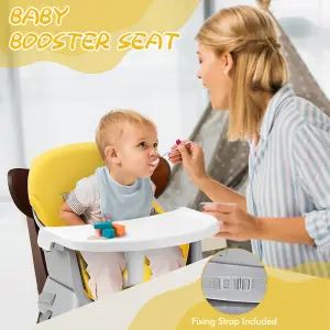 Costway 6-in-1 Baby High Chair Infant Feeding Chair Kids Stool w/Removable Tray & Cushion