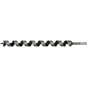 32mm x 460mm Premium Hardened Auger Drill Bit with Hex Shank for Woodworking