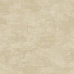 Galerie Italian Style Gold Distressed Woven Plaster Effect Wallpaper Roll