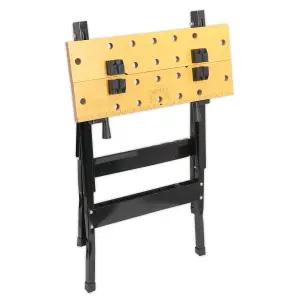 Sealey Folding Workbench With Hard-Wearing MDF Top - 290mm Capacity FWB1