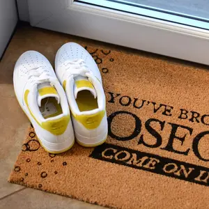 Come In Prosecco Novelty Doormat Unique Coir Front Doormats