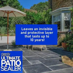 Cleenly Ultimate Patio Sealer Patio & Driveway Sealant to Prevent Weathering & Stains 5L