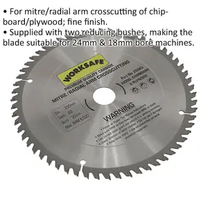 High-Quality 250mm TCT Circular Saw Blade for Chipboard and Plywood