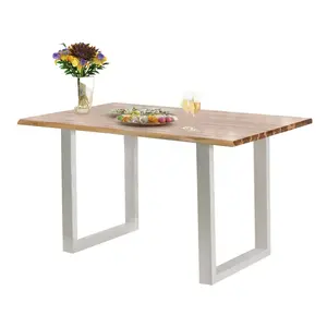 Sites Dining Table White / H76 x L200 x W100cm