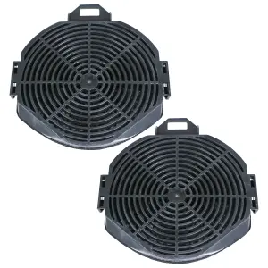 SPARES2GO Carbon Filter for SIA CHA17 Type CHF60 CH61 CH91 CH101 CP61 CP71 Cooker Hood x 2