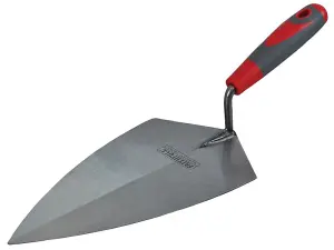 Faithfull Philadelphia Pattern Brick Trowel Soft Grip Handle 11in FAISGTB11P