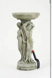 Three Graces Design Birdbath statuary